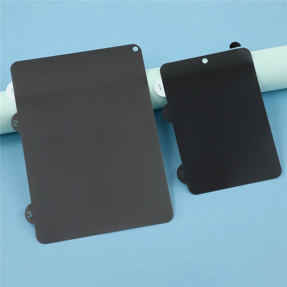 For iPhone Fold Privacy Hydrogel Screen Protector 180-Degree Anti Spy Front  /  Back PET + TPU Films