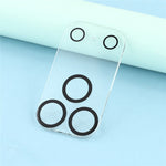 2Pcs For iPhone 18 Pro Full Coverage Camera Lens Protector Silk Printing Tempered Glass Lens Film 3D Arc Edge