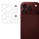 2Pcs For iPhone 18 Pro Full Coverage Camera Lens Protector 3D Arc Edge Anti-Scratch Tempered Glass Lens Film