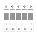 HAT PRINCE for Xiaomi Redmi Note 17 4G (Global) / Note 17 5G (Global) / Note 17 (India / China) 5G ENKAY  5Pcs Screen Protector 0.26mm Silk Printing High Aluminium-Silicon Glass Film