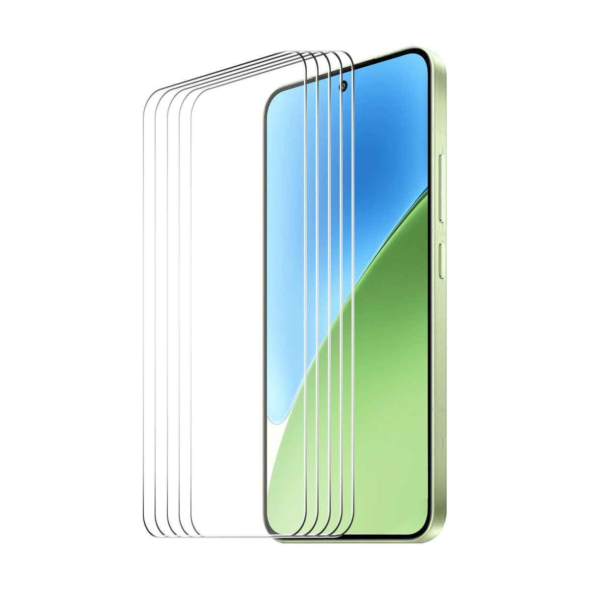 HAT PRINCE for Xiaomi Redmi 17 5G / Xiaomi Redmi 17 4G ENKAY  5Pcs Screen Protector 9H Hardness Protective Film