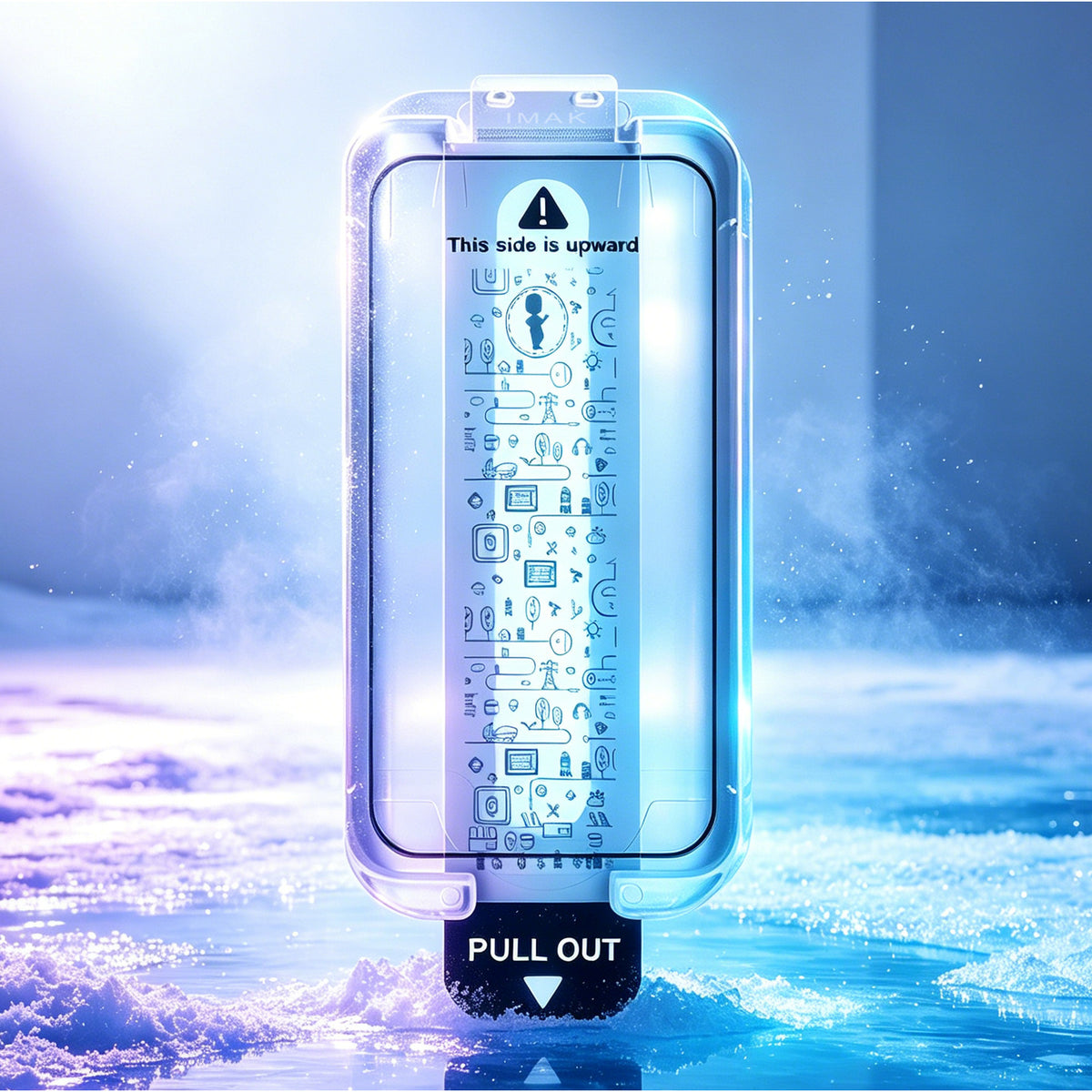 IMAK for Samsung Galaxy Z Fold8 Ultra Tempered Glass Full Screen Protector Full Glue Film with Dust-free Installation Tool