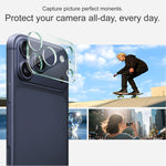 IMAK for iPhone 18 Pro Max Tempered Glass Full Cover Camera Lens Protector + Acrylic Lens Cap