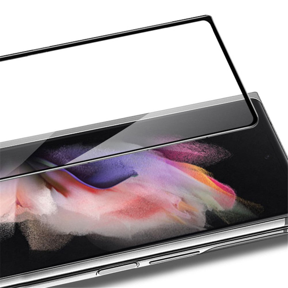 ENKAY HAT PRINCE fuldt dækkende skærmbeskytter til Samsung Galaxy Z Fold4 5G, 0,26 mm 2,5D hærdet glasfilm, eksplosionssikker og fingeraftryksafvisende