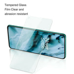 AMORUS for OnePlus N6x 4G High Aluminum-silicon Glass Film 2.5D Arc Edge Screen Protector, NOT Complete Covering