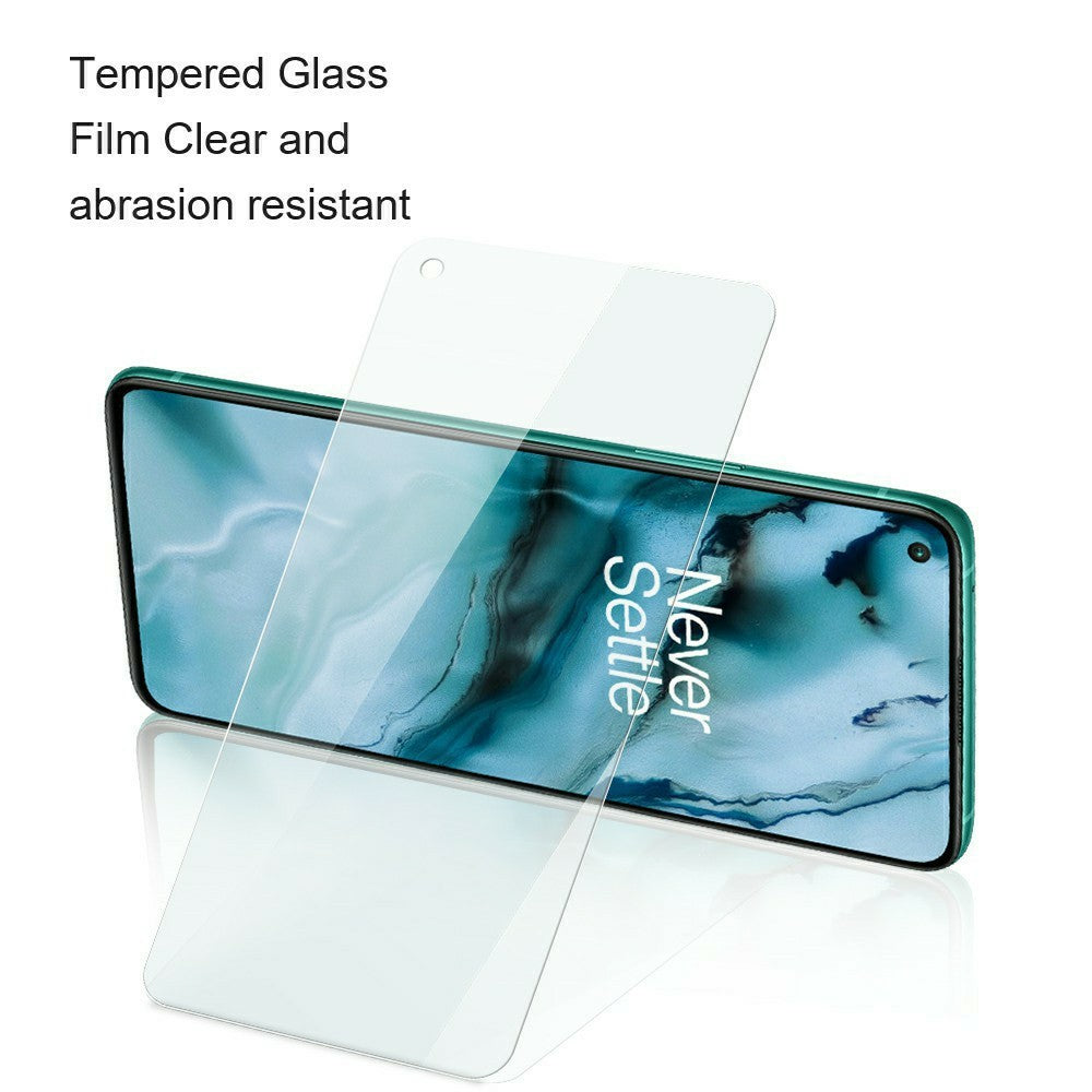 AMORUS for OnePlus N6x 4G High Aluminum-silicon Glass Film 2.5D Arc Edge Screen Protector, NOT Complete Covering