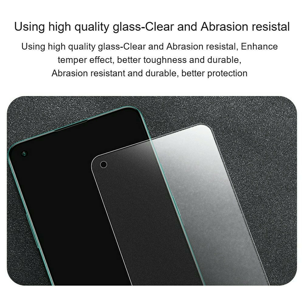 AMORUS for OnePlus N6x 4G High Aluminum-silicon Glass Film 2.5D Arc Edge Screen Protector, NOT Complete Covering