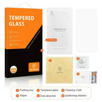 AMORUS for OnePlus N6x 4G High Aluminum-silicon Glass Film 2.5D Arc Edge Screen Protector, NOT Complete Covering
