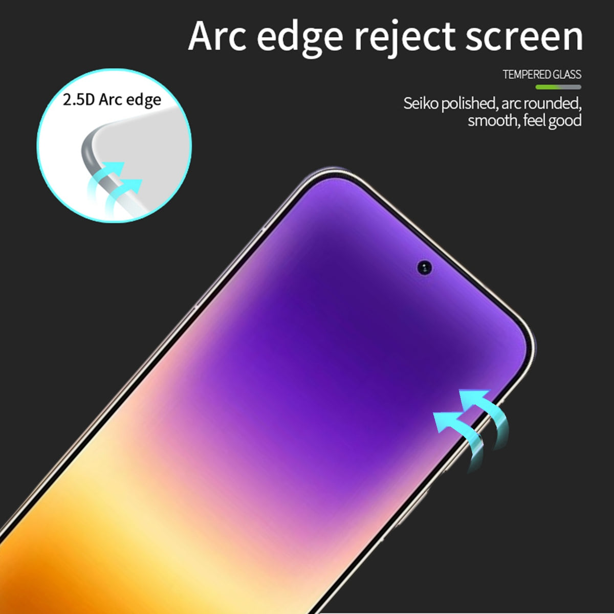 MOFI for Huawei Pura 90s Pro Max 5G Screen Protector 9H Full Glue Full Coverage High Aluminum-Silicon Glass Film