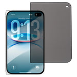 For iPhone Fold beskyttelsesglas til skærmen (privatlivsfilter) med silketryk og fuldklæbende hærdet glasfilm (udvendig skærm)