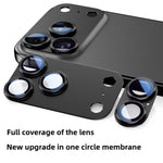 Til iPhone Air Kameralinsebeskytter Aluminiumlegering+Hærdet Glas Enkeltdesign AR+AF Anti-Reflekterende Linsefilm