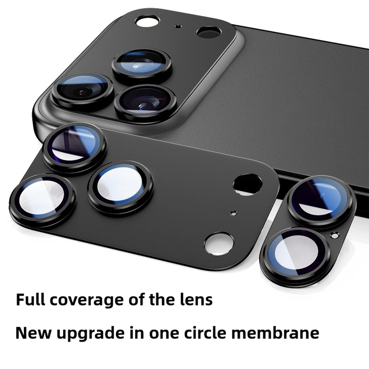 Til iPhone Air Kameralinsebeskytter Aluminiumlegering+Hærdet Glas Enkeltdesign AR+AF Anti-Reflekterende Linsefilm