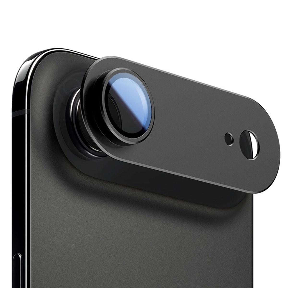 Til iPhone Air Kameralinsebeskytter Aluminiumlegering+Hærdet Glas Enkeltdesign AR+AF Anti-Reflekterende Linsefilm
