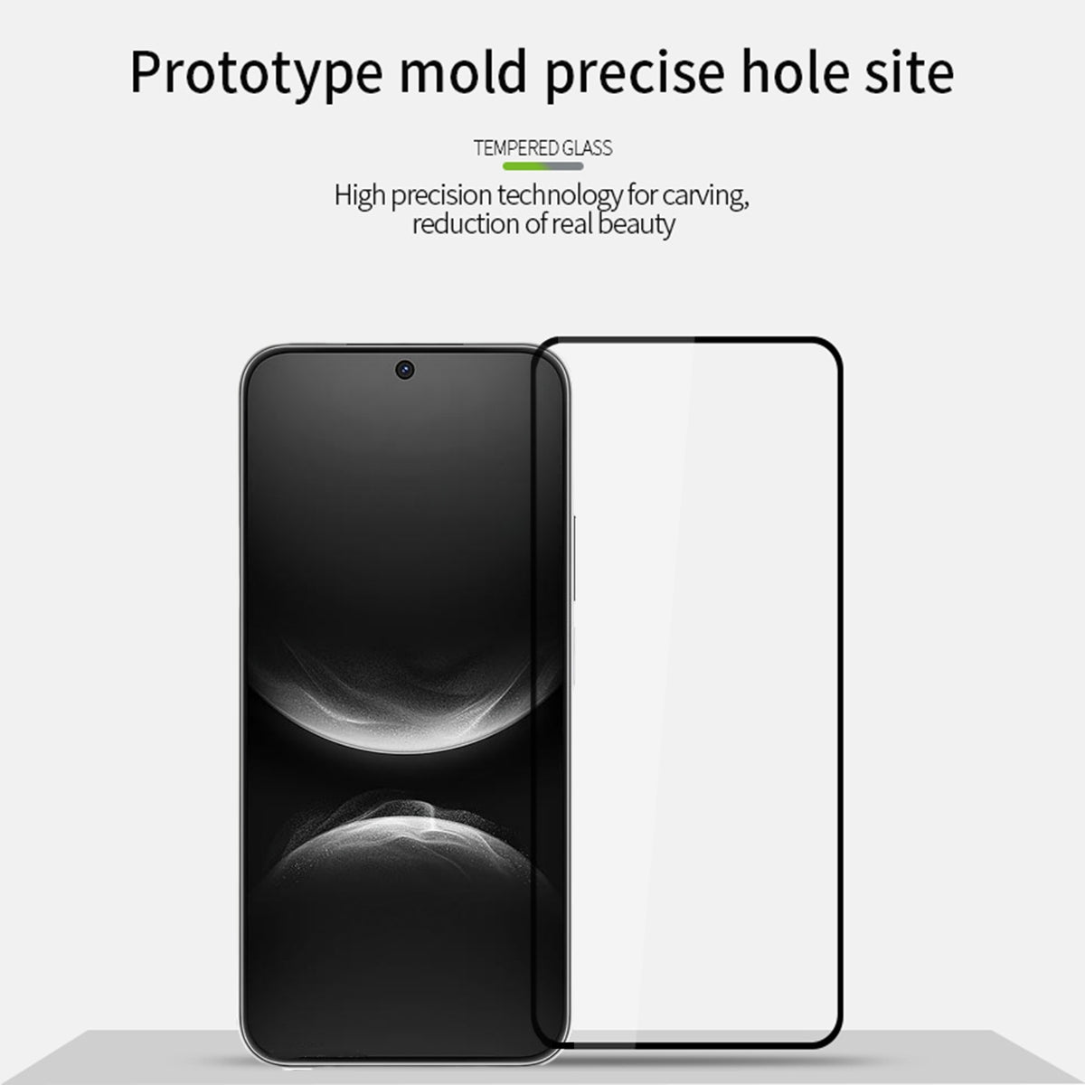 MOFI for Honor Robot Phone 5G Screen Protector 9H Full Glue Full Coverage High Aluminum-Silicon Glass Film