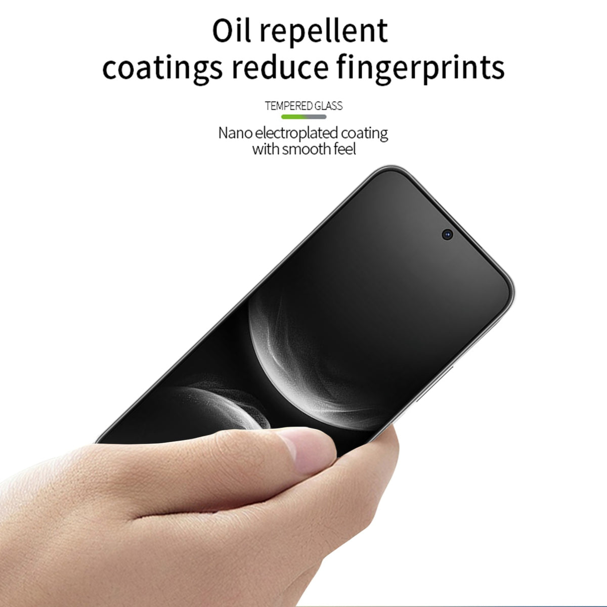 MOFI for Honor Robot Phone 5G Screen Protector 9H Full Glue Full Coverage High Aluminum-Silicon Glass Film