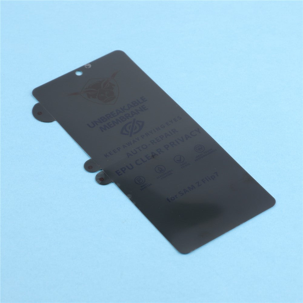 Til Samsung Galaxy Z Flip8 Anti-Spion Skærmbeskytter Beskyttende Blød TPU Indvendig Skærmfilm