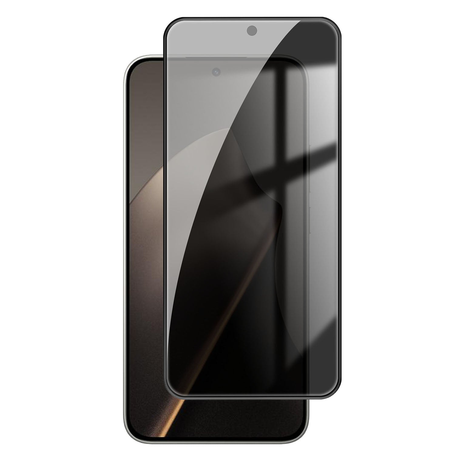 For Xiaomi 17T Pro Anti Spy Privacy Full Screen Protector Black Edge High Aluminium-silicon Glass Film