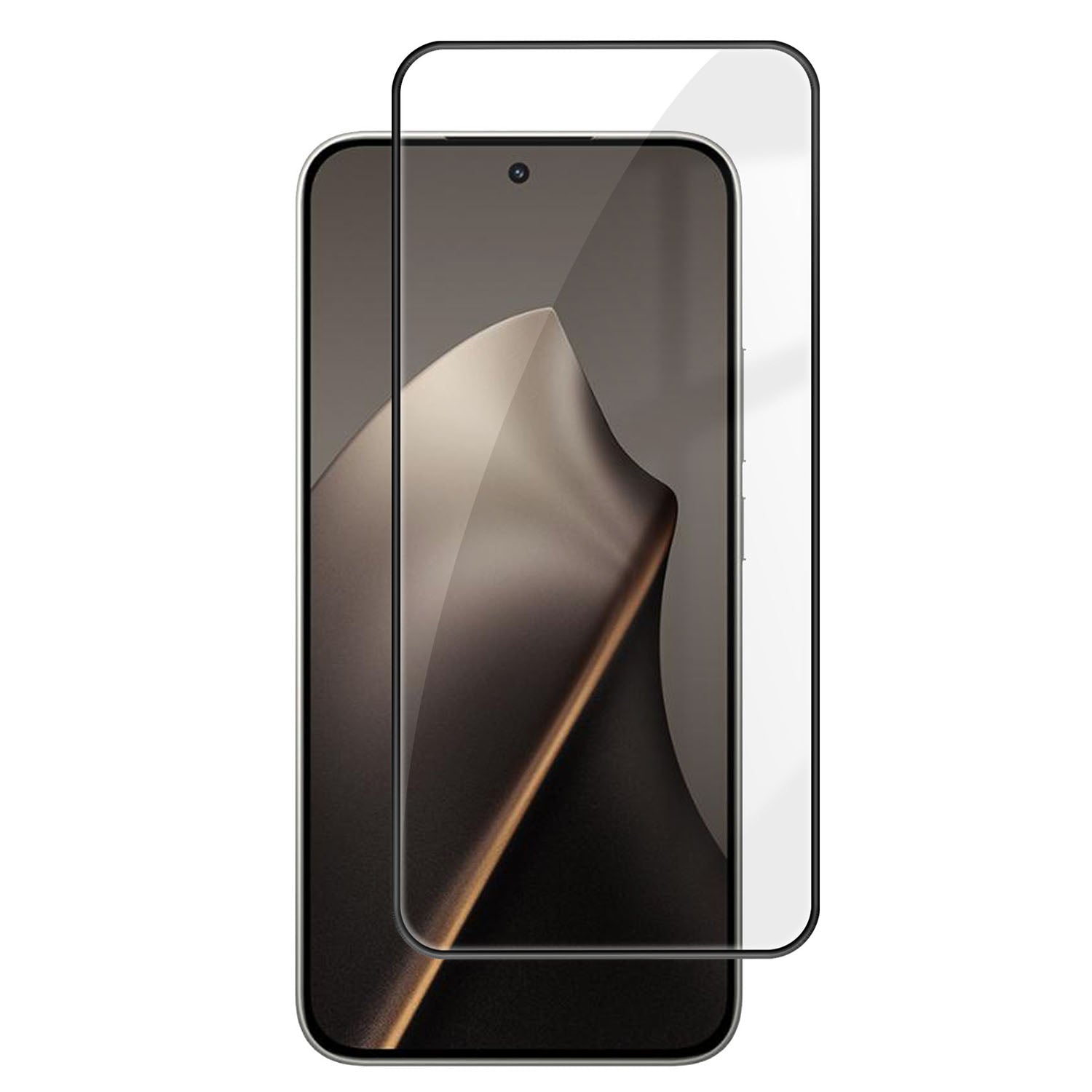 For Xiaomi 17T Pro HD Full Screen Protector Silk Printing Black Edge High Aluminium-silicon Glass Film