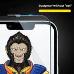 For iPhone Fold 10Pcs Full Screen Protector 3D Arc 120C Anti-Static Silk Printing High Aluminium-silicon Glass Film