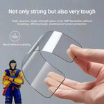 For iPhone Fold 10Pcs Full Screen Protector 3D Arc 120C Anti-Static Silk Printing High Aluminium-silicon Glass Film