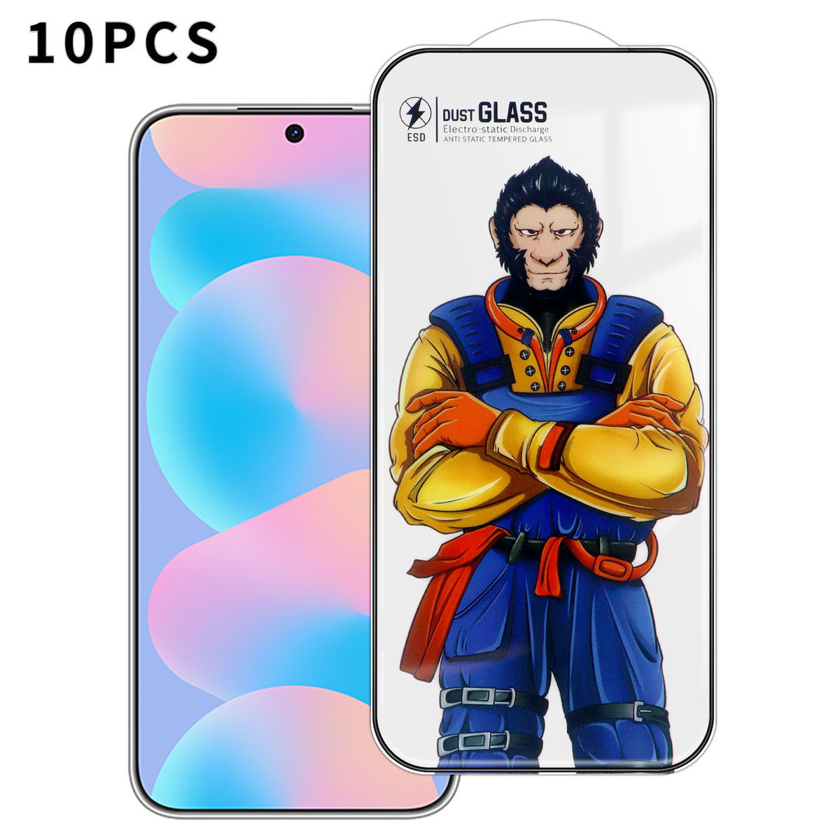 For Huawei nova 16z 5G 10Pcs Full Screen Protector 3D Arc 120C Anti-Static Silk Printing High Aluminium-silicon Glass Film