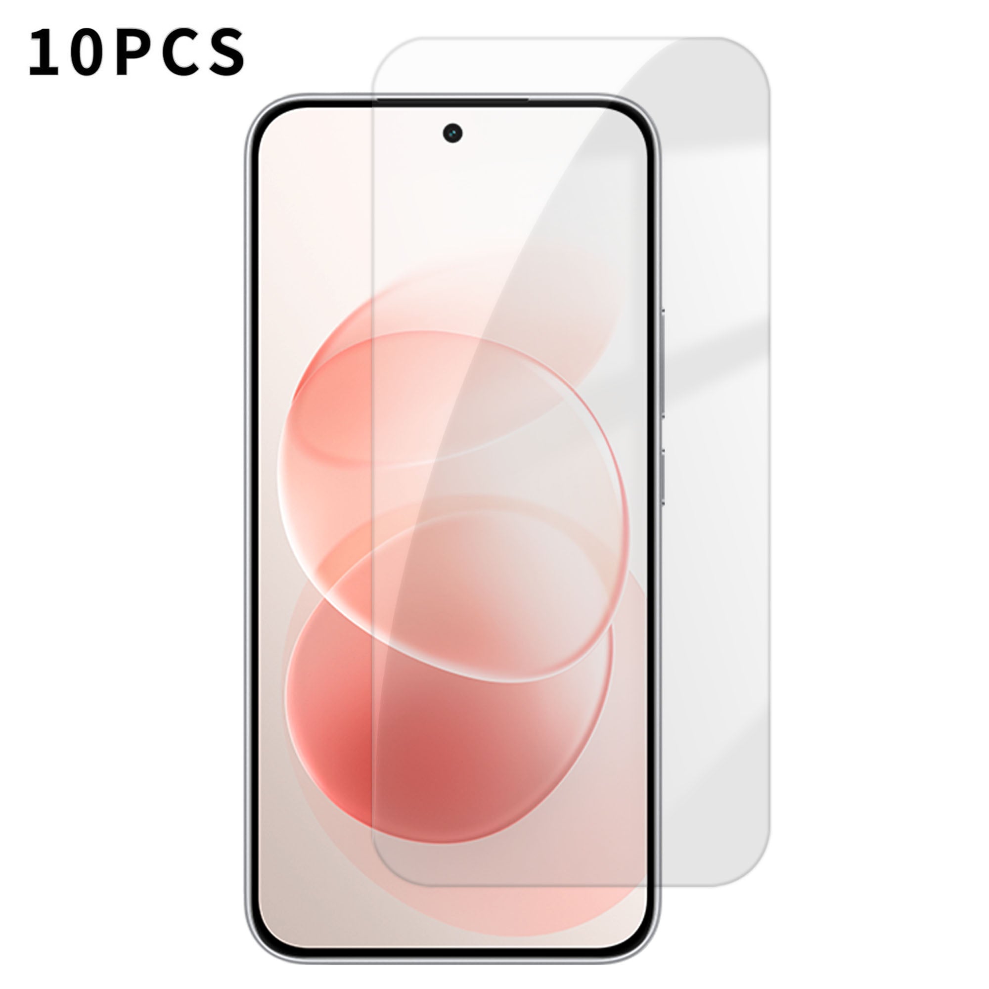 Xiaomi Redmi Note 17 Pro Max 5G / Note 17 Pro+ 5G 10 st. HD-skärmskydd Hög aluminium-kisel anti-fingeravtryck härdat glasfilm (ej komplett täckning)