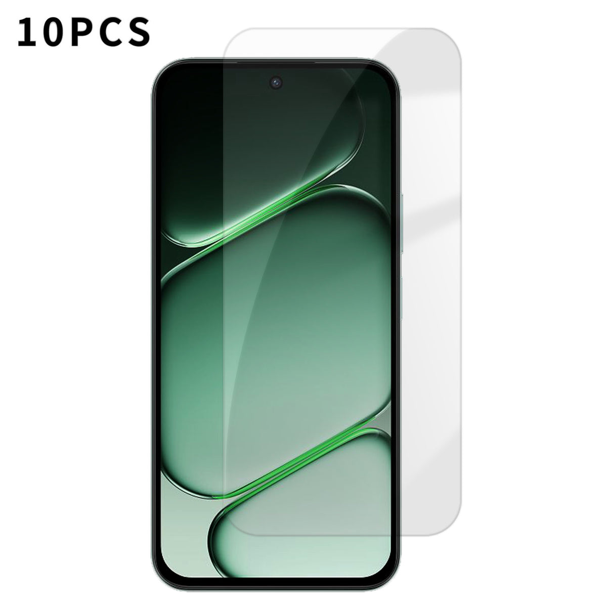 Til OnePlus N6 4G 10 stk. HD Skærmbeskytter i høj aluminium-silicium, anti-fingeraftryk hærdet glasfilm (Ikke fuld dækning)