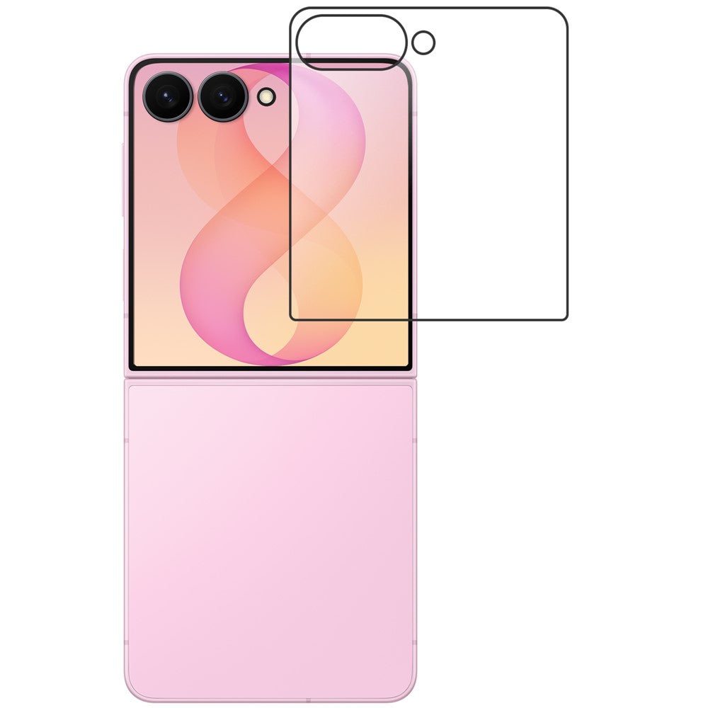 For Samsung Galaxy Z Flip8 Screen Protector 2.5D HD Tempered Glass Film (Not Full Coverage)