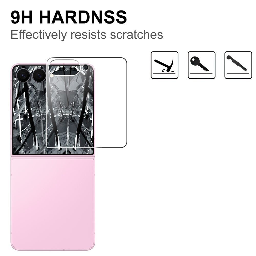 For Samsung Galaxy Z Flip8 Screen Protector 2.5D HD Tempered Glass Film (Not Full Coverage)