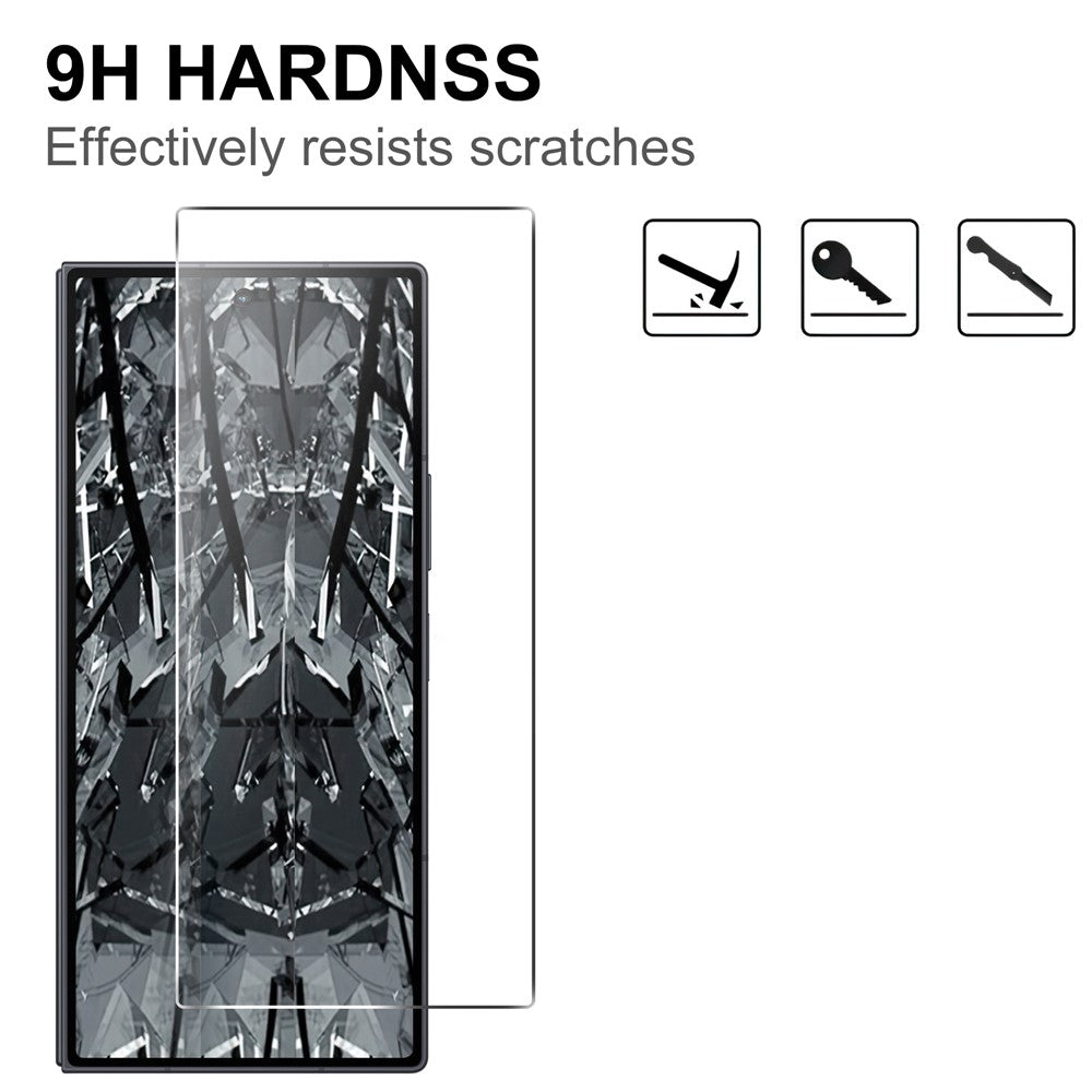 Til Samsung Galaxy Z Fold8 Ultra Skærmbeskytter 2.5D HD Hærdet Glasfilm (Ikke fuld dækning)