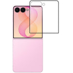 For Samsung Galaxy Z Flip8 Screen Protector Black Edge AGC Glass Full Glue Full Coverage Screen Film