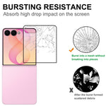 For Samsung Galaxy Z Flip8 Screen Protector Black Edge AGC Glass Full Glue Full Coverage Screen Film