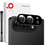 NORTHJO For iPhone Fold Camera Lens Protector Silk Printing 3D Clear Full Screen Tempered Glass Lens Film