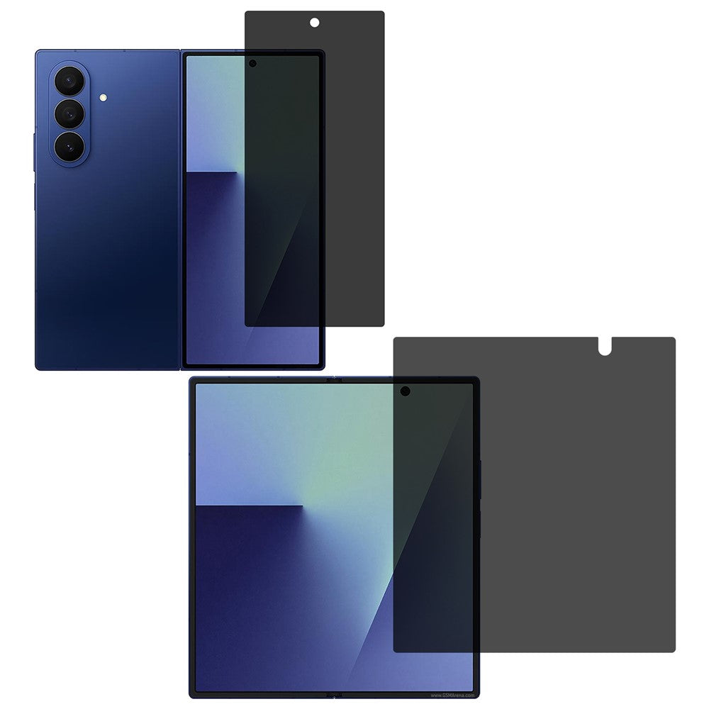 For Samsung Galaxy Z Fold7 5G Outer Screen + Inner Screen Protector Self-Healing TPU Clear Film Set