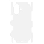 Til iPhone 17 Bagsidestbeskytter Dækket Sidekant Anti-ridse PET Telefonbagsidestfilm