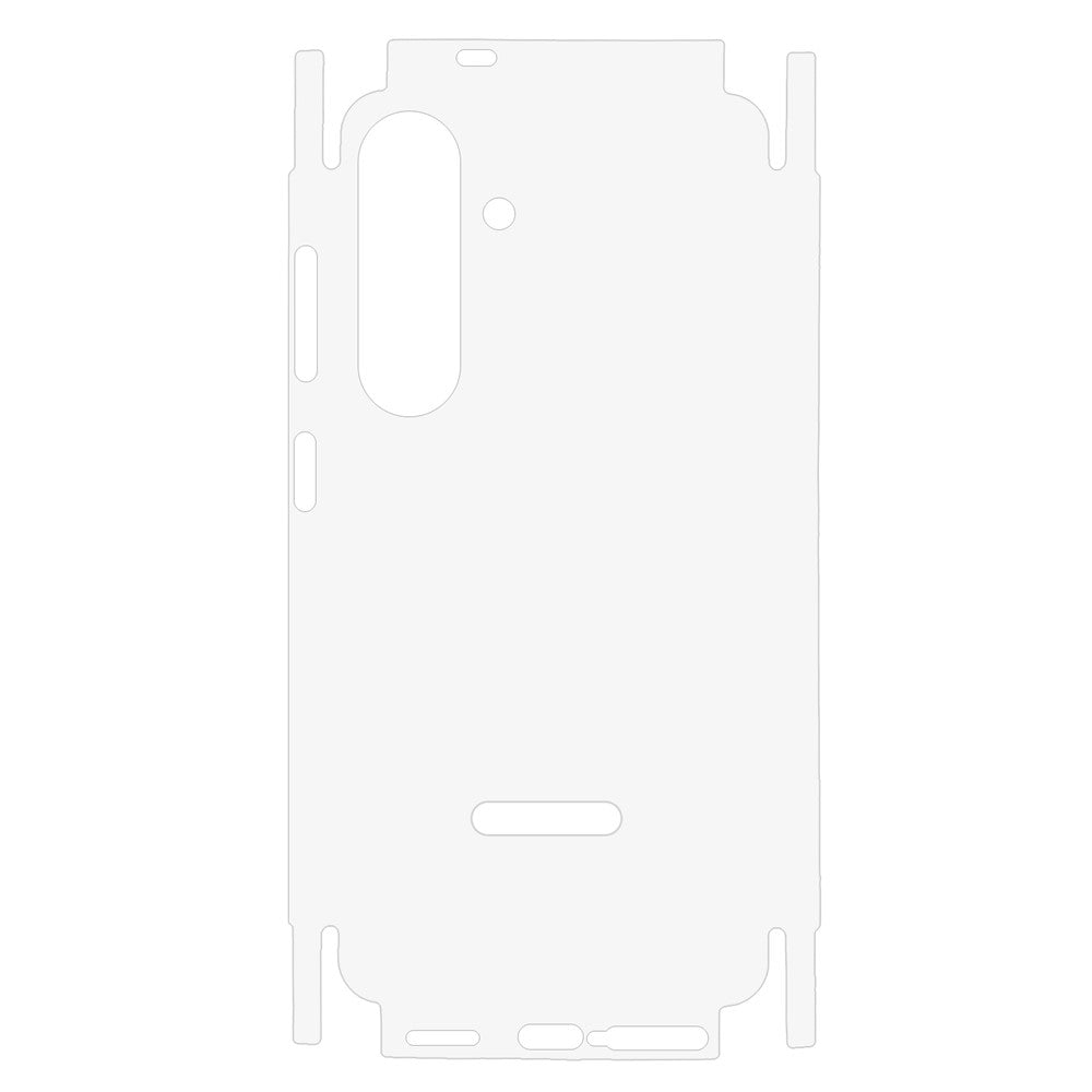 Samsung Galaxy S26+ Bakskydd Täckt Sidokant Reptålig PET mobil Baksida Film