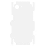 For iPhone 16th Back Protector Covered Side Edge Anti-scratch PET Phone Back Cover Film