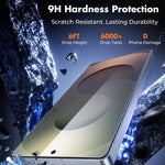 Samsung Galaxy S26 FE / S25 FE 10 st. HD skärmskydd hög aluminium-kisel anti-fingeravtryck härdat glasfilm (ej heltäckande)