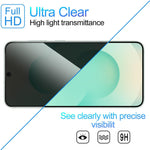 For Samsung Galaxy S26 FE / S25 FE Anti Spy Privacy Full Screen Protector Black Edge High Aluminium-silicon Glass Film
