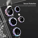 HAT PRINCE for Samsung Galaxy Z Flip8 Camera Lens Protector ENKAY  Rhinestone Decor Rear Lens Film