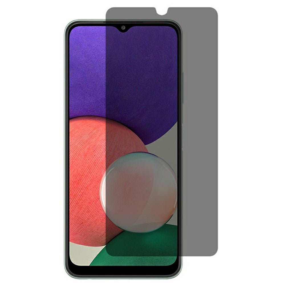 For Samsung Galaxy A22 5G (EU) Anti-Spy Tempered Glass Screen Protector Full Covering Scratch-Resistant Film