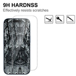 For iPhone 15 Pro Full Screen Protector HD Clear High Aluminium-silicon Glass 9H Hardness Film with Positioning Film