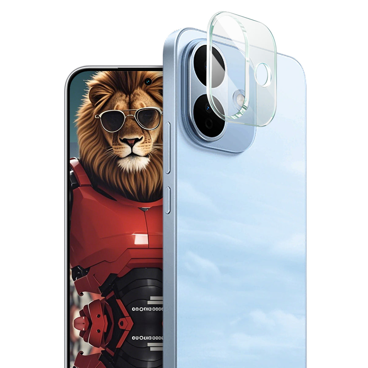 IMAK for Xiaomi Redmi Note 17 Pro 5G Tempered Glass Full Cover Camera Lens Protector + Acrylic Lens Cap