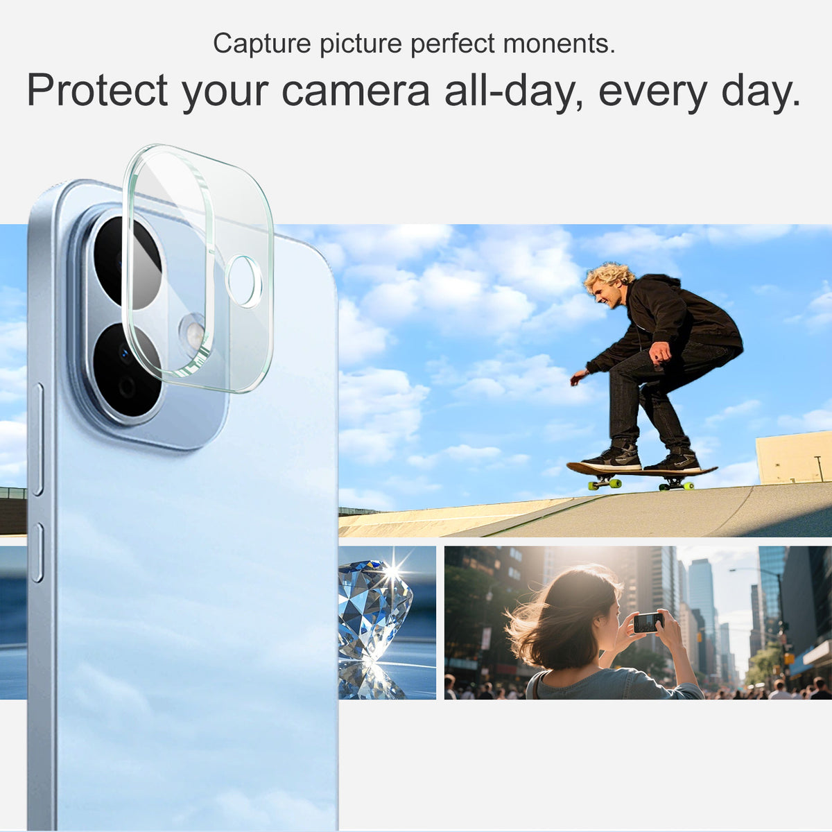 IMAK for Xiaomi Redmi Note 17 Pro 5G Tempered Glass Full Cover Camera Lens Protector + Acrylic Lens Cap