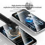 ZGA til iPhone 18 Pro Max Skærmbeskytter Antistatisk Høj Aluminosilikatglas HD-film
