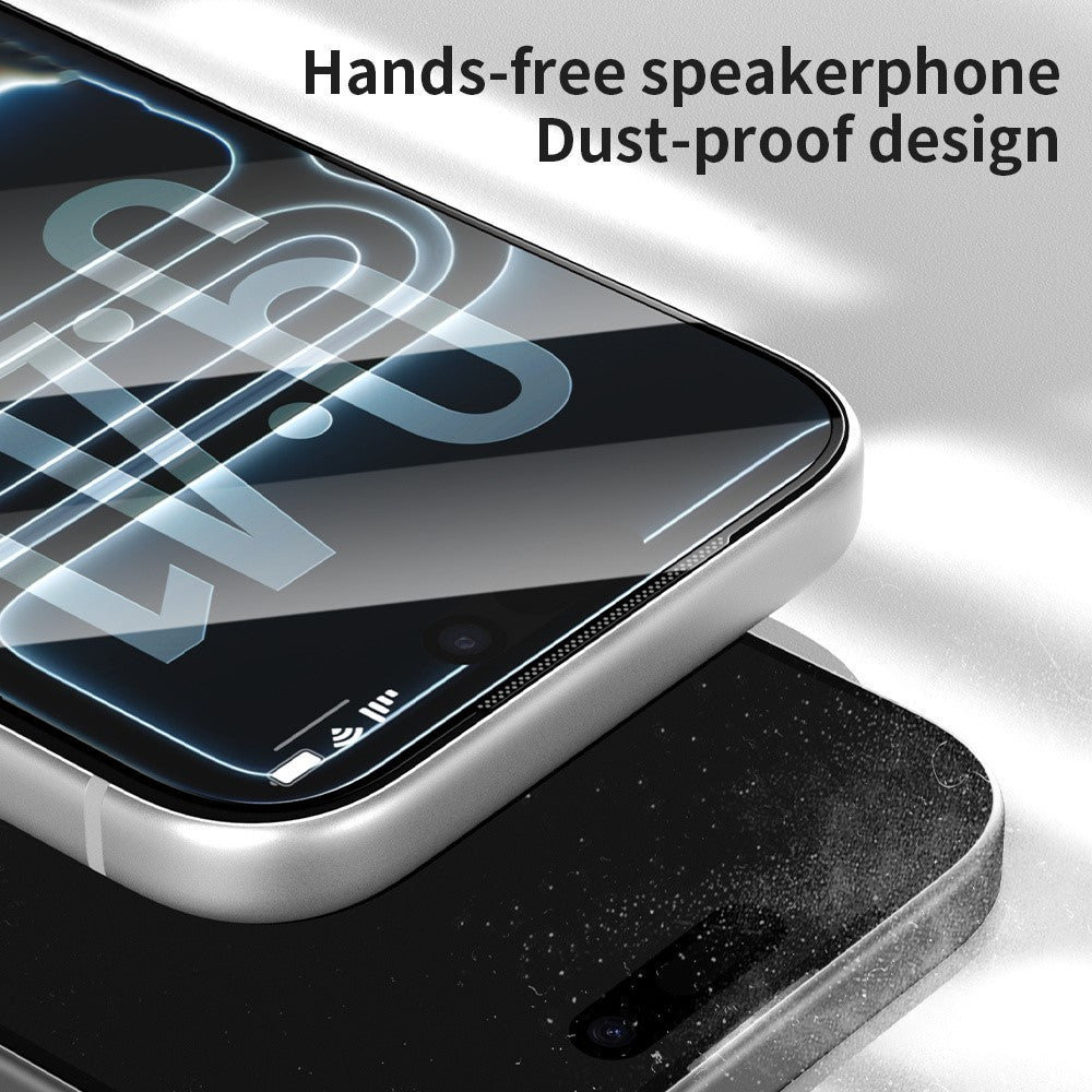 ZGA til iPhone 18 Pro Max Skærmbeskytter Antistatisk Høj Aluminosilikatglas HD-film