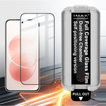 IMAK for Xiaomi Redmi Note 17 Pro 5G Tempered Glass Full Screen Protector Full Glue Film with Dust-free Installation Tool (Fingerprint Unlock)
