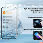 IMAK for Xiaomi Redmi Note 17 Pro 5G H Series Screen Protector Tempered Glass Film (Not Complete Coverage) (Fingerprint Unlock)
