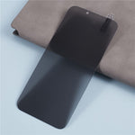 til iPhone 18 Pro Max Anti-Spion Hærdet Glas Skærmbeskytter 2.5D Buet Kant Kantløs Fuld Lim Privatlivsfilm