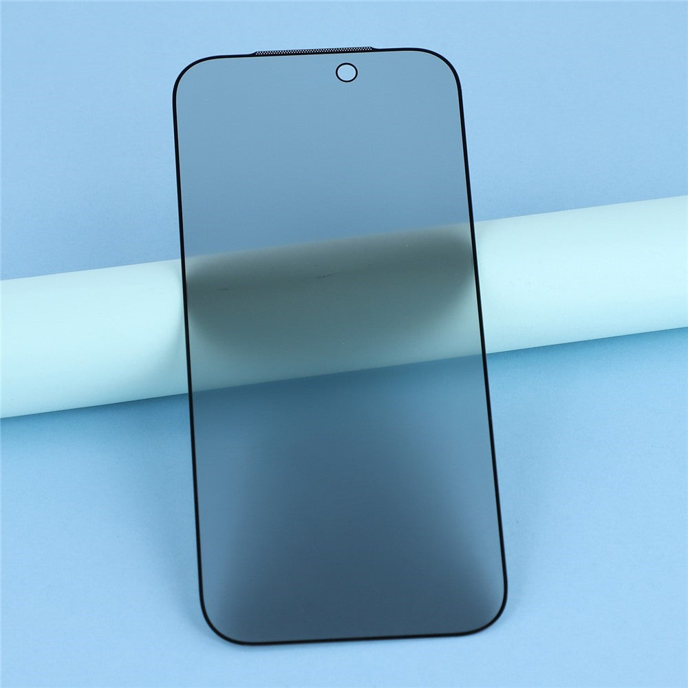 For iPhone 18 Anti-Spy Screen Protector Silk Printing High Aluminium-Silicon Glass Film